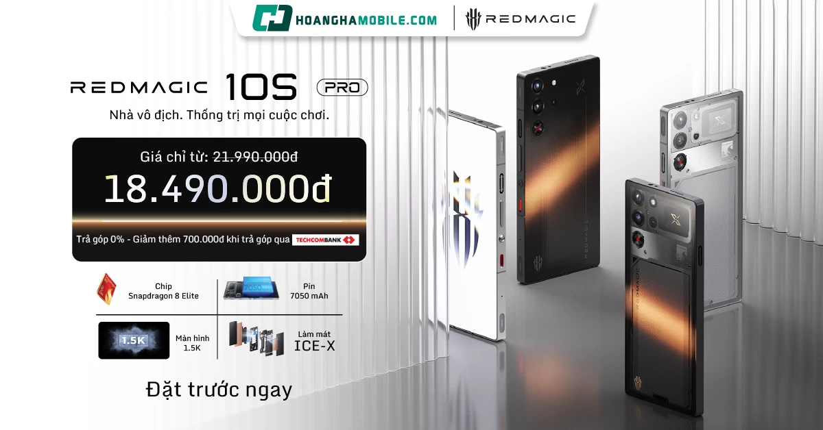 Điện thoại Gaming REDMAGIC 10S PRO 16GB/512GB